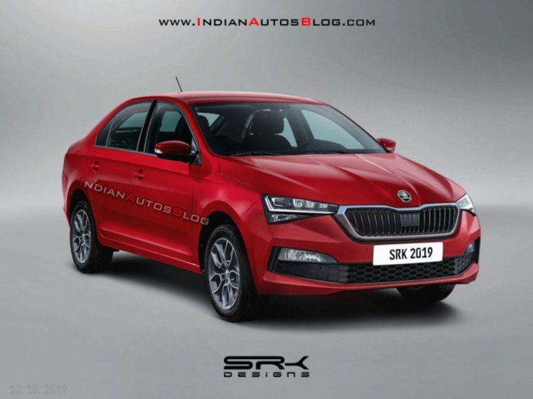 2020 Skoda Rapid Rendered