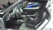 Alfa Romeo 4C Coupe front seats at the 2016 Geneva Motor Show