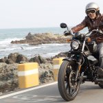 Hyosung Mirage 250 Left Front Quarter