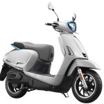 Kymco Like 110 Ev Front Quarter Press Image