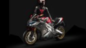 Kymco Supernex Front Quarter Press Image