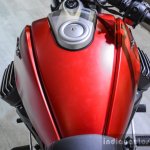 Moto Guzzi Audace fuel tank at Auto Expo 2016