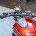 Moto Guzzi Audace handlebar at Auto Expo 2016