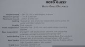 Moto Guzzi Eldorado specifications at Auto Expo 2016