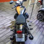 Moto Guzzi V9 Bobber rear at Auto Expo 2016