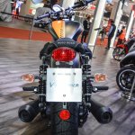 Moto Guzzi V9 Bobber tail lamp at Auto Expo 2016
