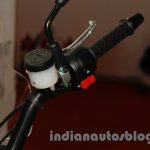 Moto Morini Granpasso at Auto Expo 2014 handle