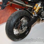 Moto Morini Granpasso at Auto Expo 2014 rear wheel